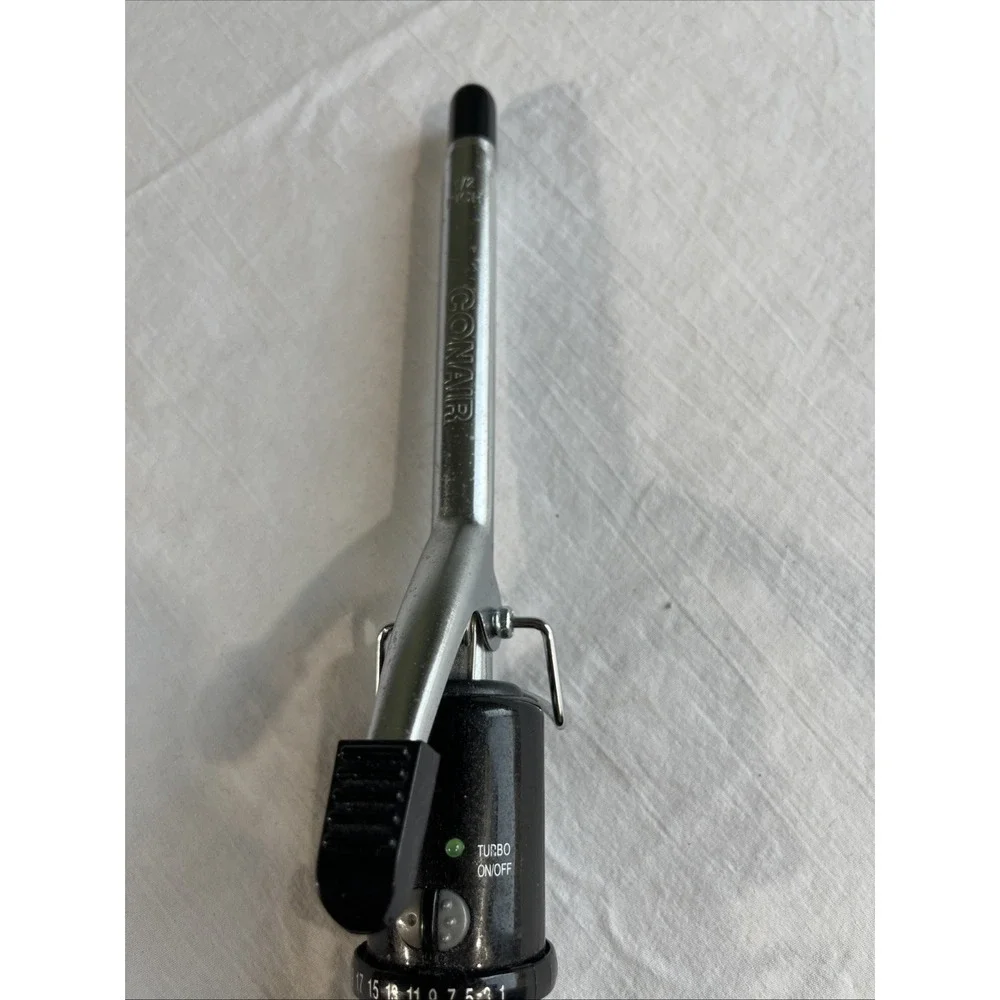 Conair 1/2 Inch Curling Iron Instant Heat Slim Barrel Model CD80WCSR Black